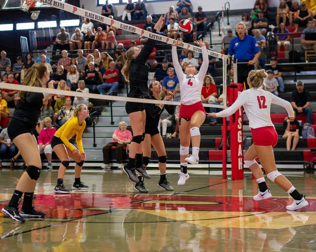 Pisgah vs. Tuscola volleyball