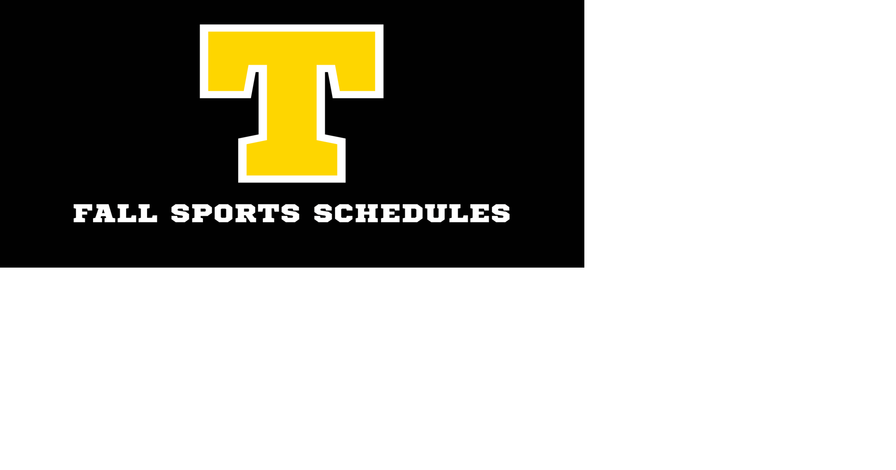 Tuscola Football Schedule 2025