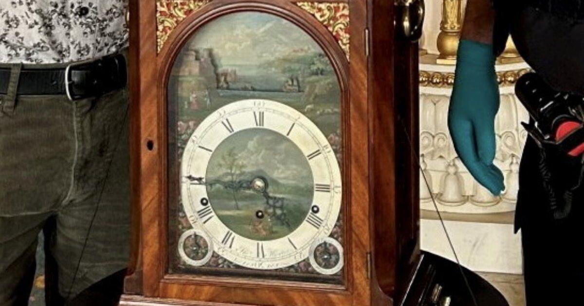 Rare antique clock stolen from museum returned after more than 20 years