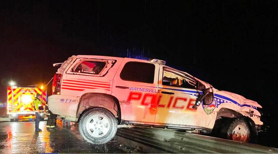 Waynesville officer injured in early morning crash News