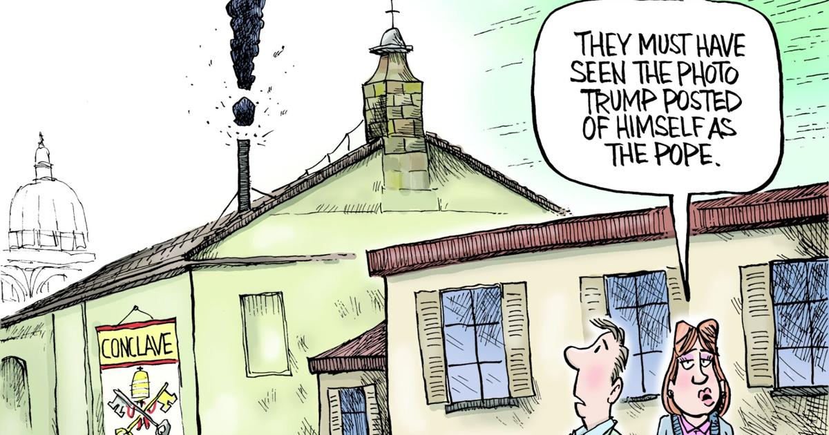 Editorial Cartoon: First vote not for Trump | Opinion | themountaineer.com