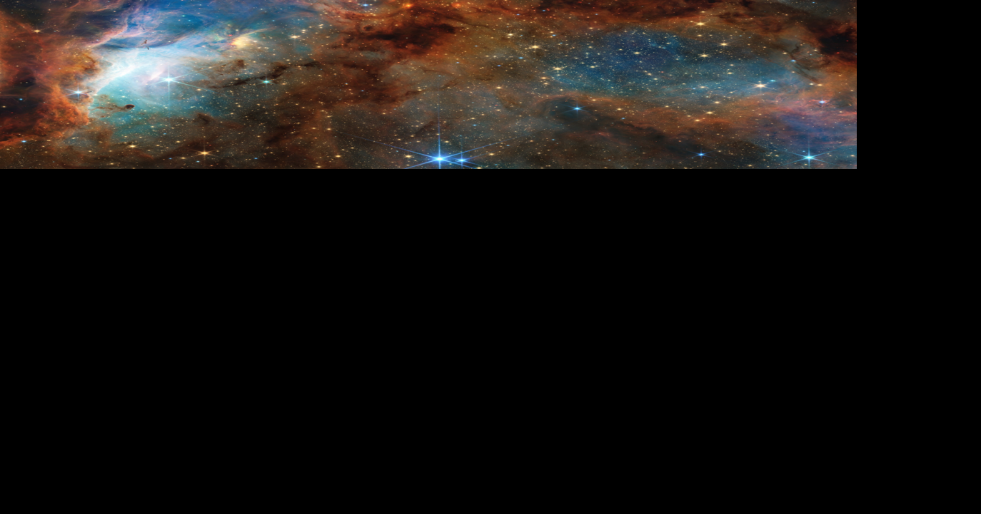 Cat's Paw Nebula image from James Webb Space Telescope