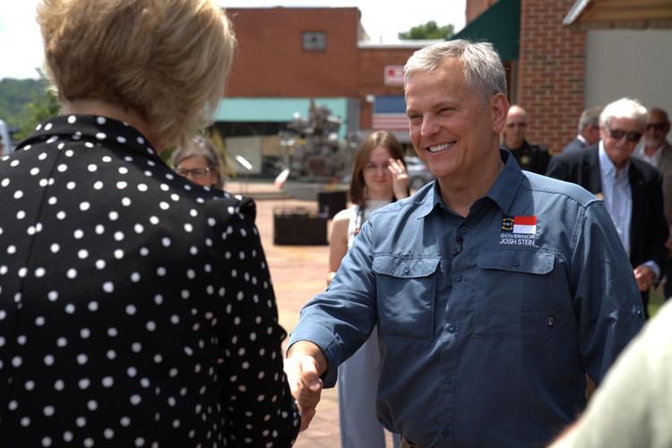 Governor Stein visits Clyde with a message of hope — and a $700,000 ...