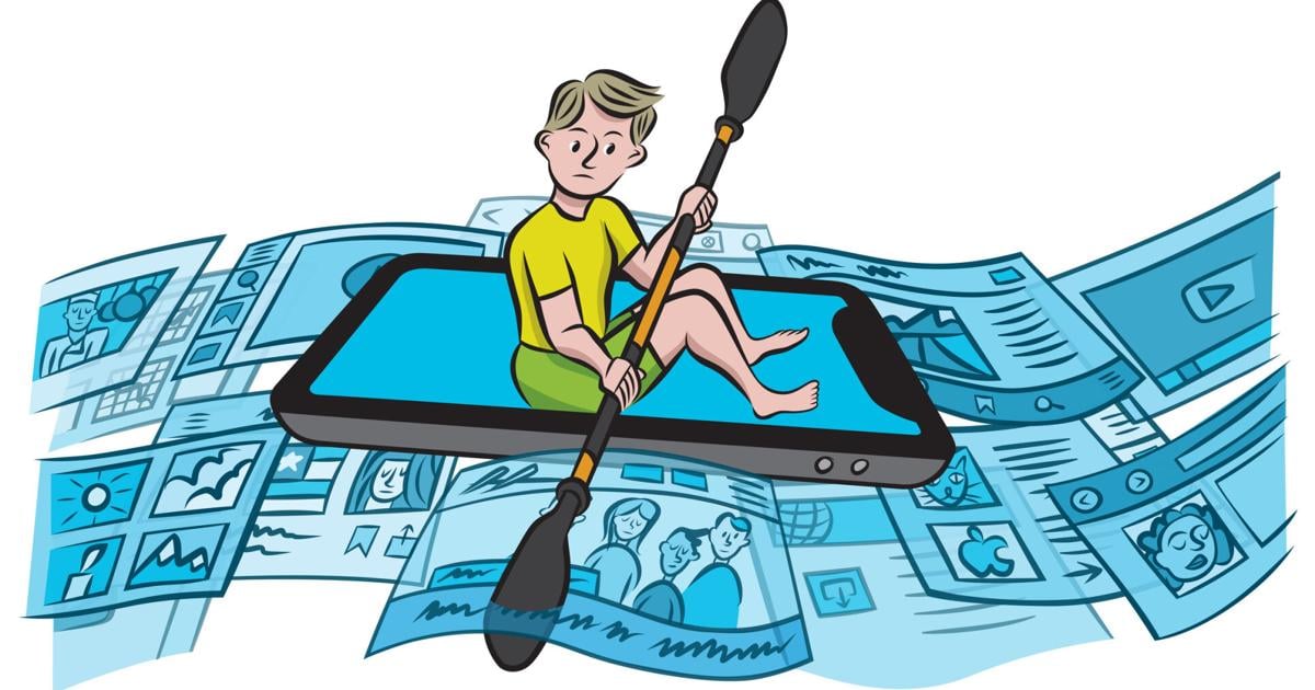 Dialing back screen time at home and at school