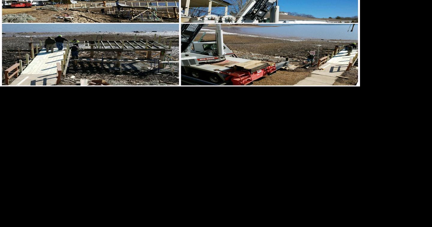 Pontoon pier refurbished at Lake Junaluska Lake Junaluska