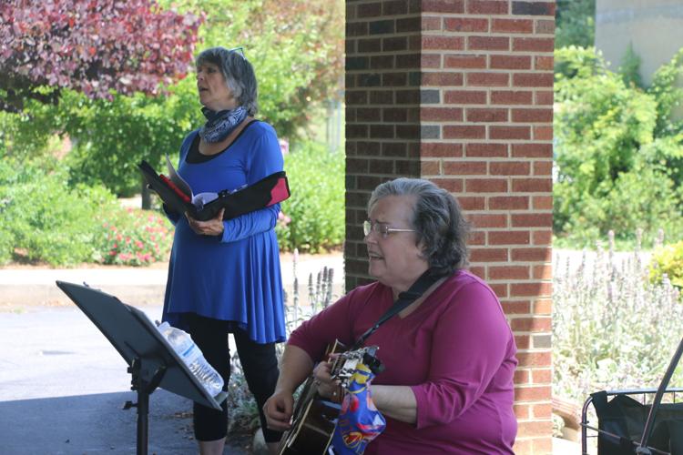 Singing at Silver Bluff village Life