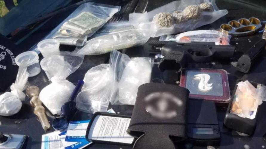 Woman arrested with meth, cocaine, paraphernalia and a gun | News ...