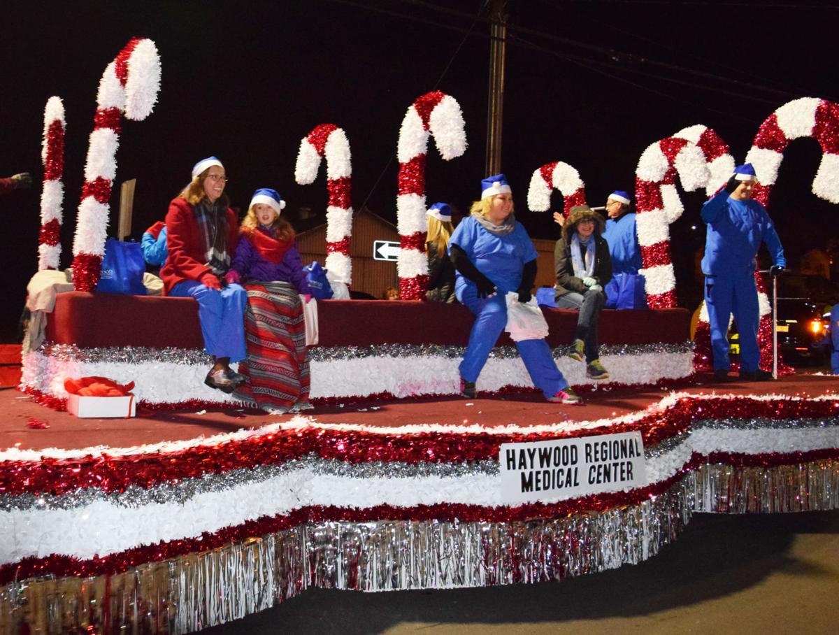 Canton and Waynesville Christmas Parade Life