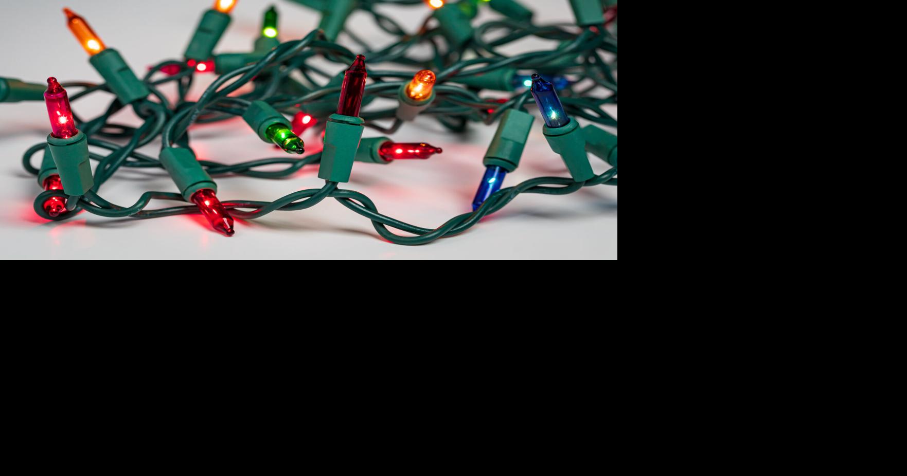 Christmas string lights
