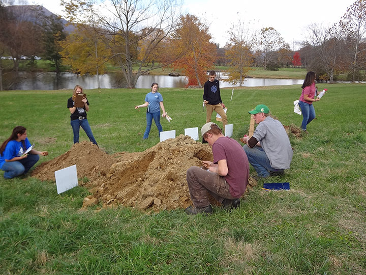 Soil and Water District sponsors FFA land judging event Clubs / Non