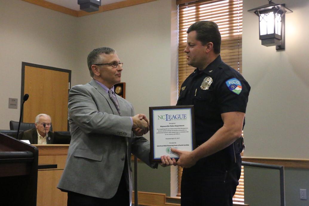Waynesville Police Department recognized for reducing risks News
