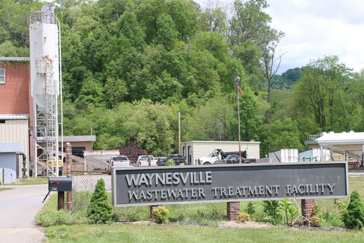 Waynesville sewer treatment sign.JPG