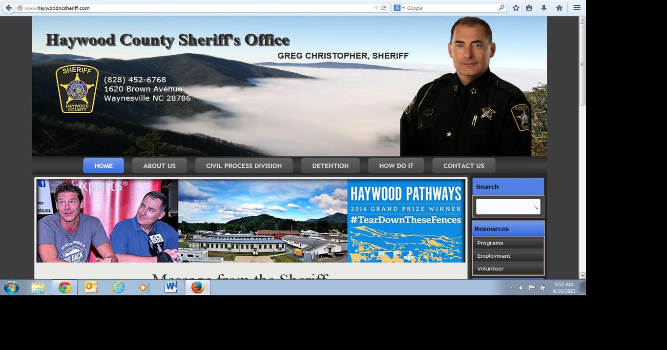 Sheriff's office rolls out new website | News | themountaineer.com