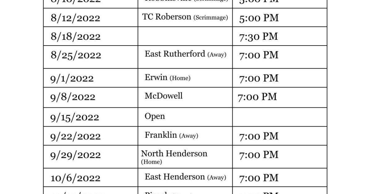 2022 23 Tuscola JV Football Schedule Themountaineer 2022-23-tuscola-jv-football-schedule-themountaineer