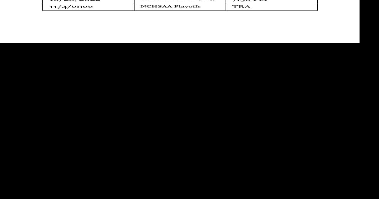 202223 Tuscola Varsity Football Schedule