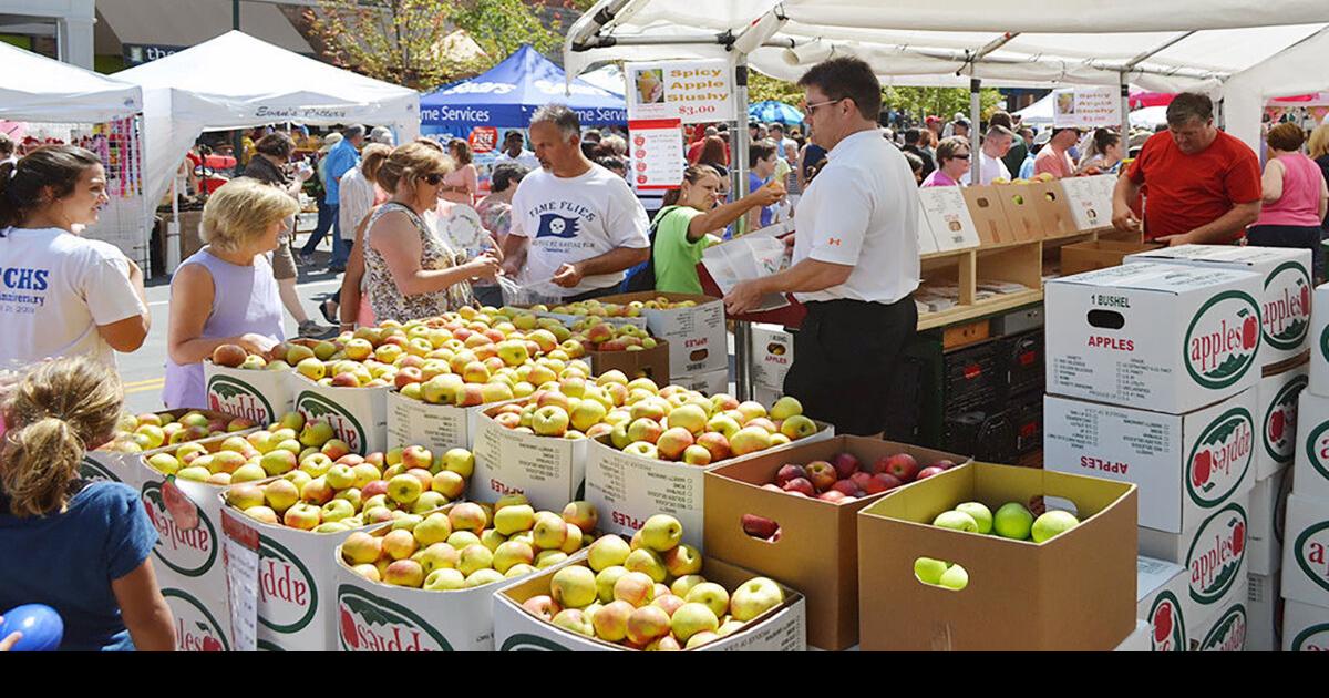 Celebrate allthingsapple at downtown Waynesville's largest street