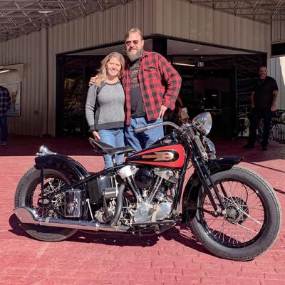 Dale S Wheels Through Time Holds Drawing For 1936 H D Knucklehead Briefs Themountaineer Com