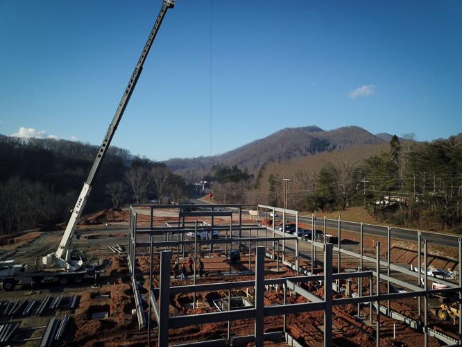 Mountain Credit Union taking shape in Waynesville | News - Mountain Credit Union In Waynesville Nc