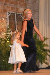 Haley Gibson and escort Jordyn Sechrist.JPG