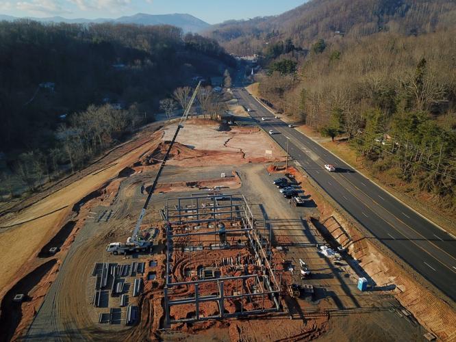 Mountain Credit Union taking shape in Waynesville | News - Mountain Credit Union In Waynesville Nc