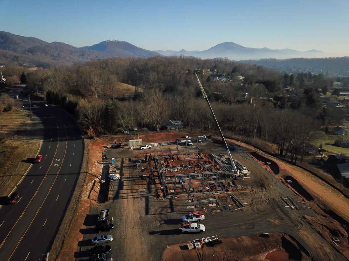 Mountain Credit Union taking shape in Waynesville | News - Mountain Credit Union In Waynesville Nc