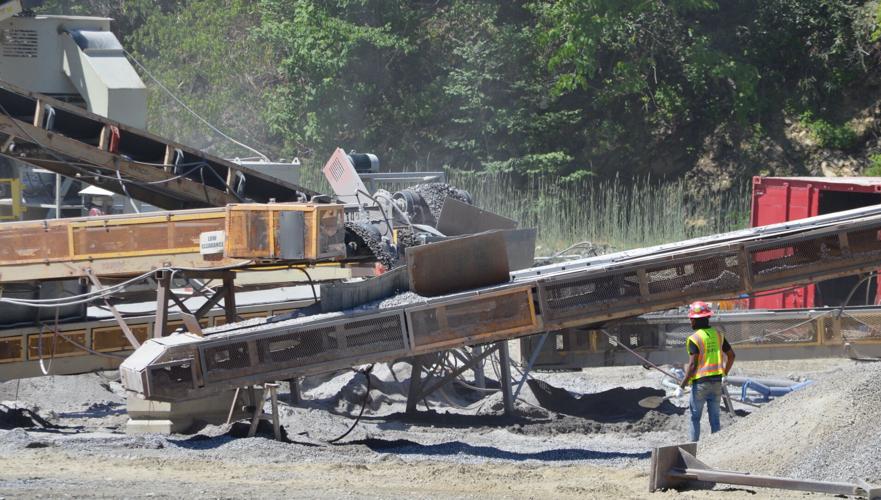 The massive rock moving operation to rebuild I-40 Helene damage | News ...