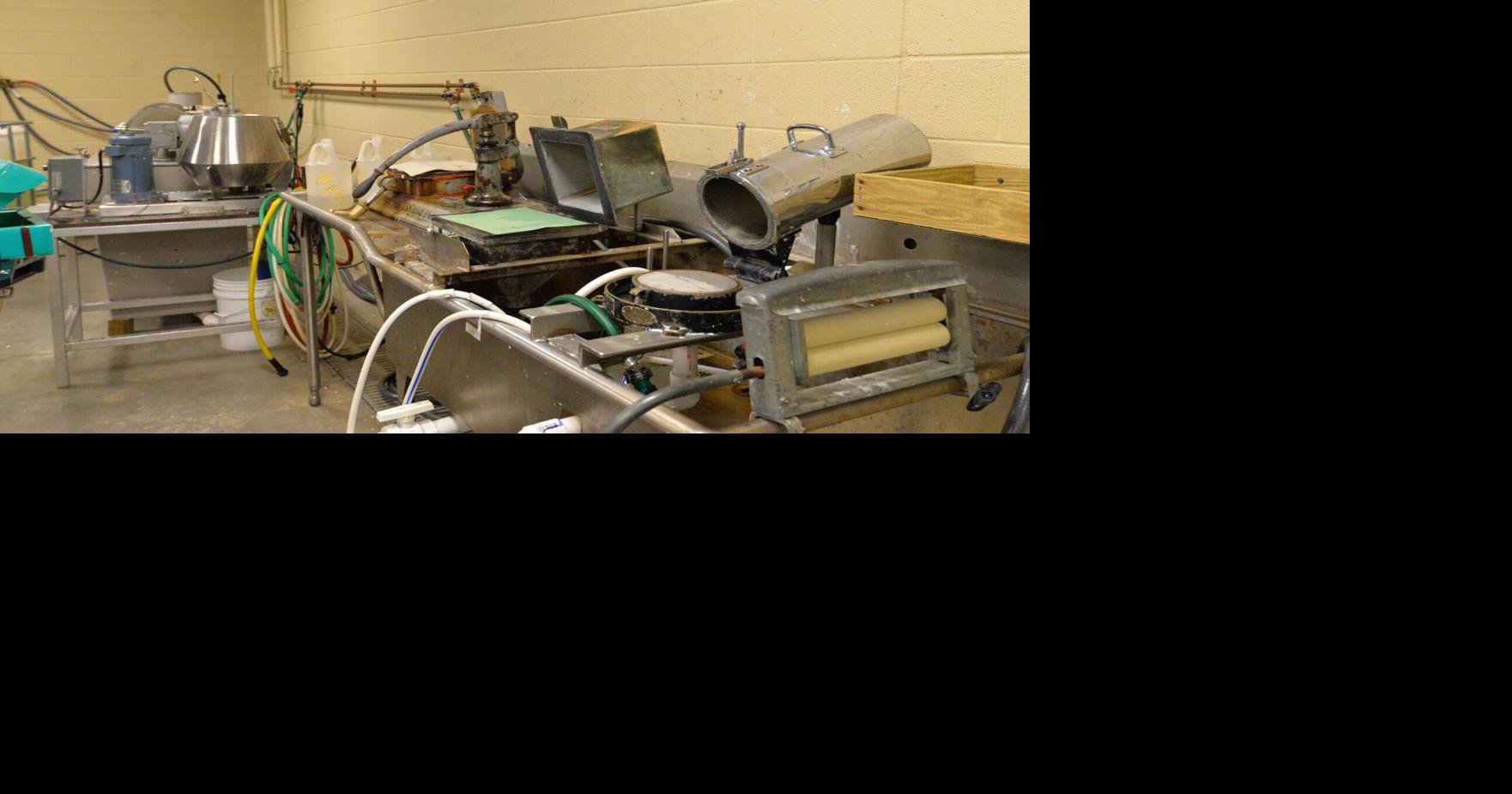 Pulp and Paper lab at Pisgah High School