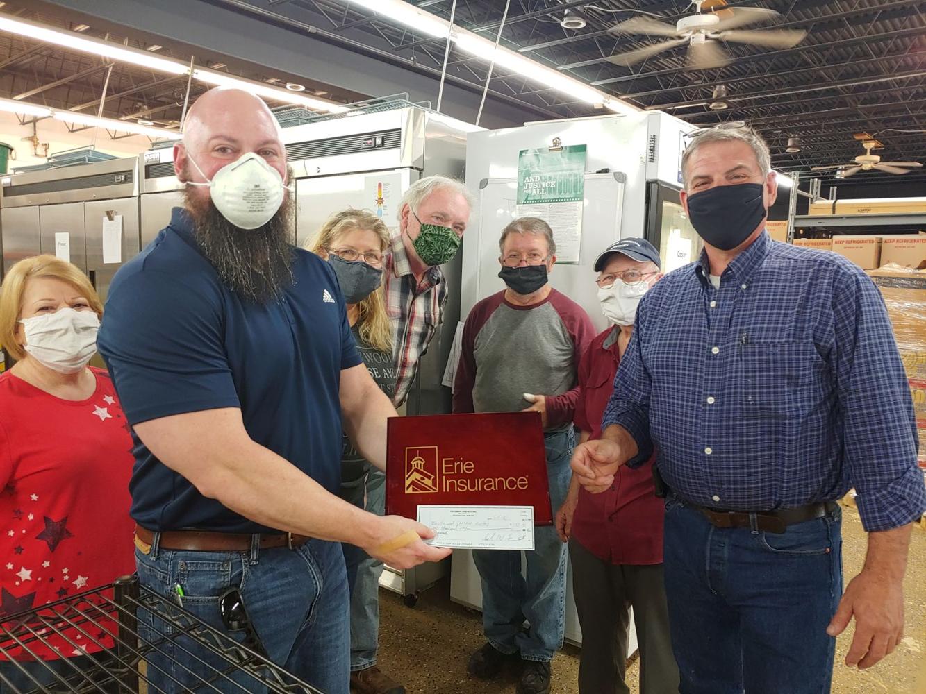 Erie Insurance and Freeman Agency give back to community