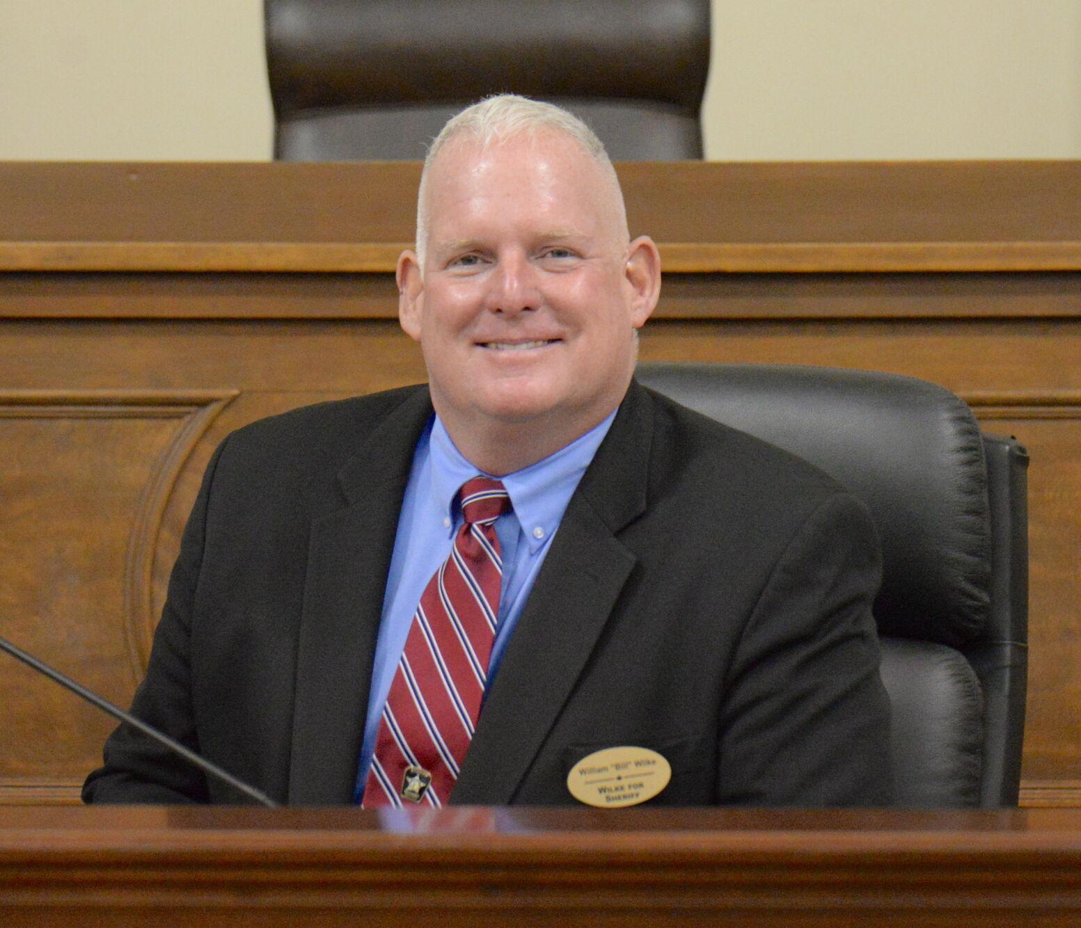 Who's ahead so far in the Haywood sheriff's race?