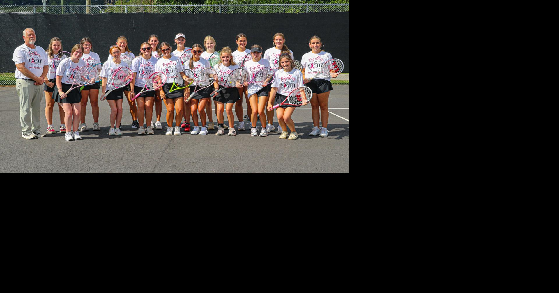 Pisgah tennis team remains in the conference hunt after splitting two key matches