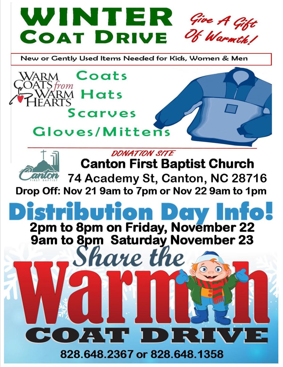 Canton Groups Rally To Provide Winter Warmth Religion