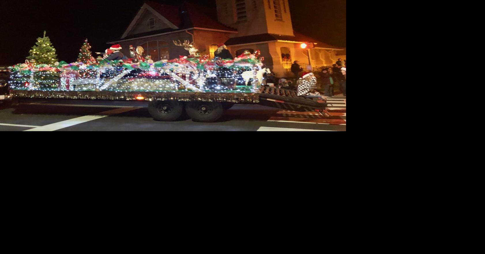Line Main Street for the Waynesville nighttime Christmas parade
