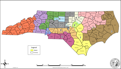New Congressional Map Changes Wnc Political Landscape News Themountaineer Com