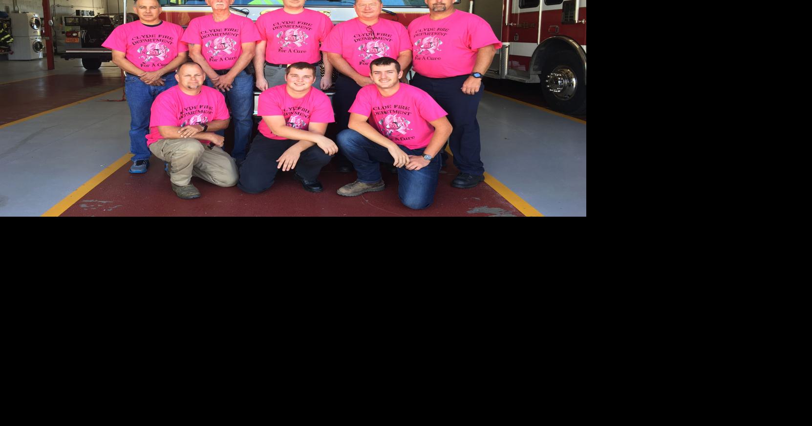 Clyde Fire Department raises 2,535 for Power of Pink Health