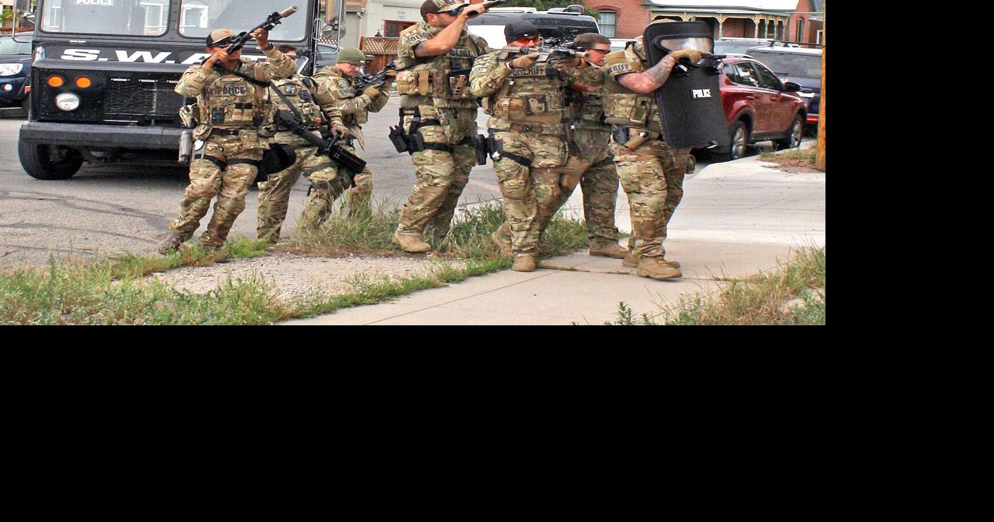 'Prepare to breach' – Members of the Chaffee County Combined Tactical ...