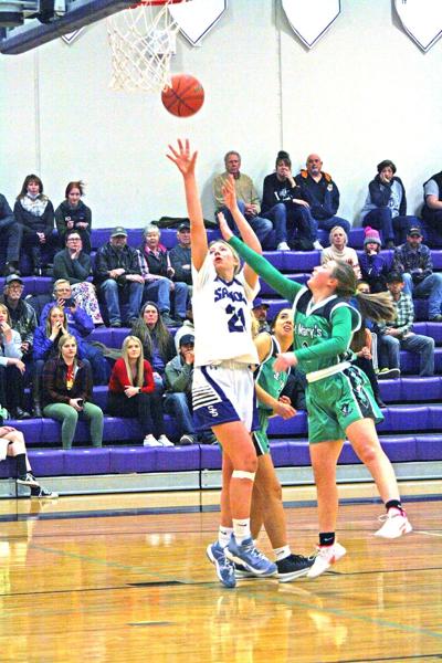 Lady Spartans fight but fall to Lady Pirates