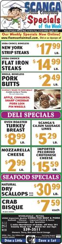 Scanga Meat Specials starting June 7, 2023