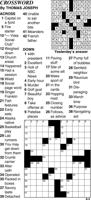Crossword for June 3rd