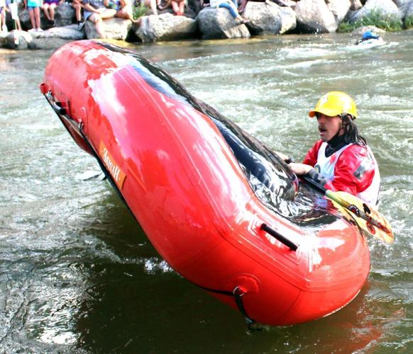 Pink-costumed boaters win FIBArk Raft Rodeo | Local News ...