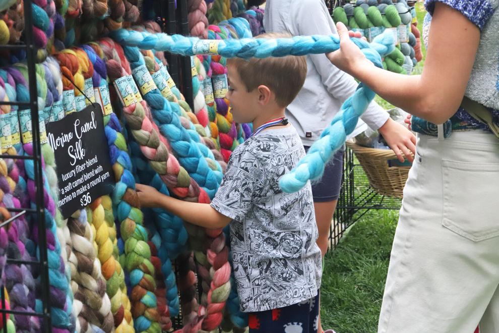 If you’re sittin’ you’re knittin’: Fiber Festival returns for 15th year
