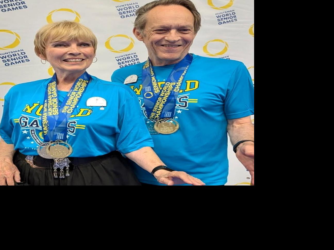 At World Senior Games, Davis and Turley earn gold, silver