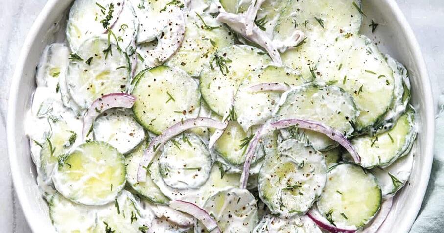 Cook Column Cooking Column: Nancy's Creamy Cucumber Salad | Things to Do ...
