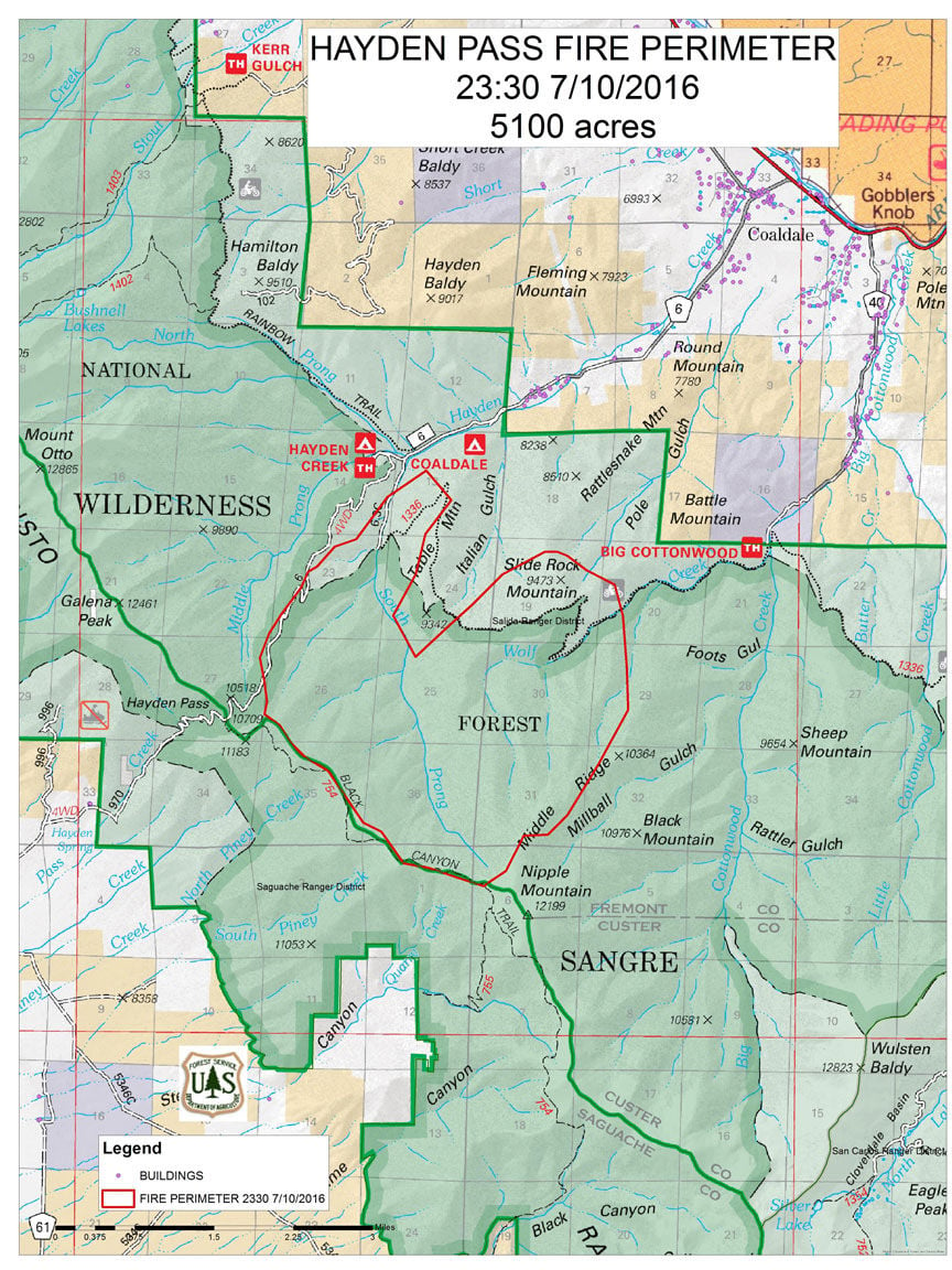 San Isabel National Forest Map - Maping Resources