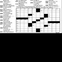 Crossword for June 21st, 2016 | Crosswords | themountainmail.com