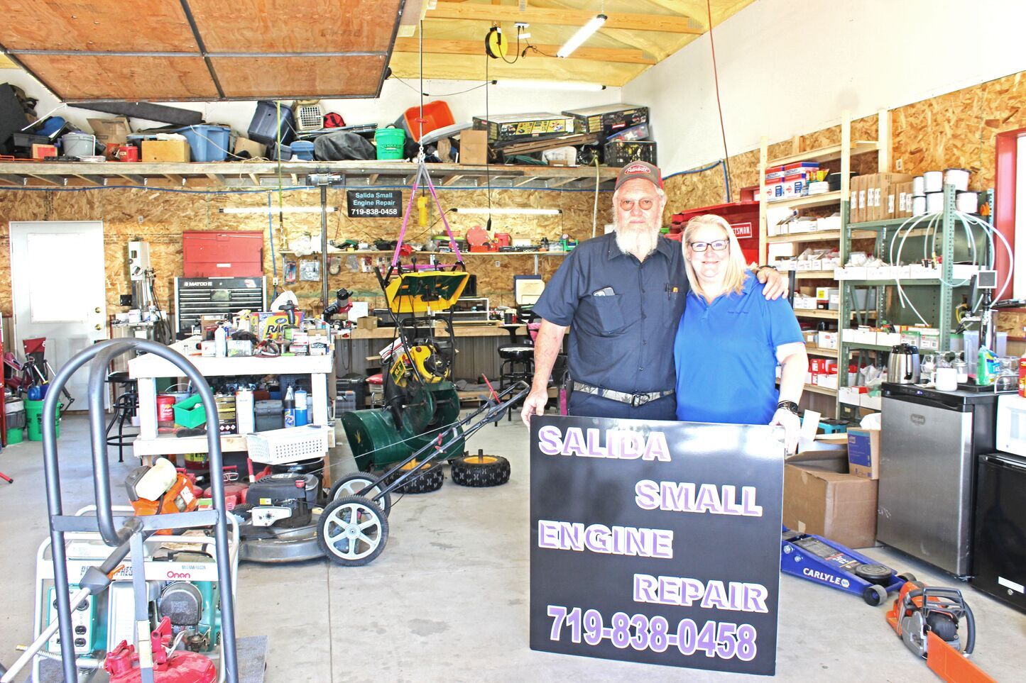 Small equipment repair shop best sale near me