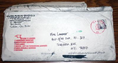 22-year old letter