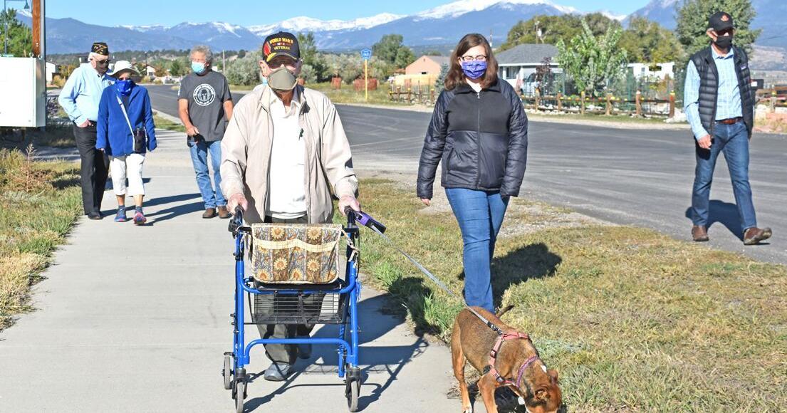 George Blake reaches 100 walk goal | Local News | themountainmail.com