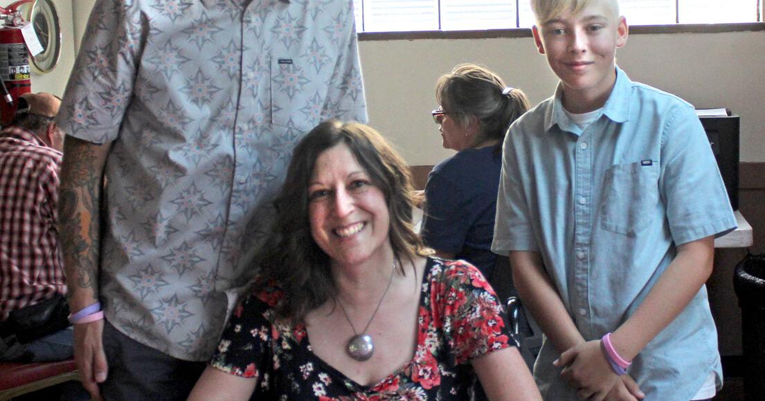 Evans faces storm of breast cancer, community raises 21k - Vimarsana News
