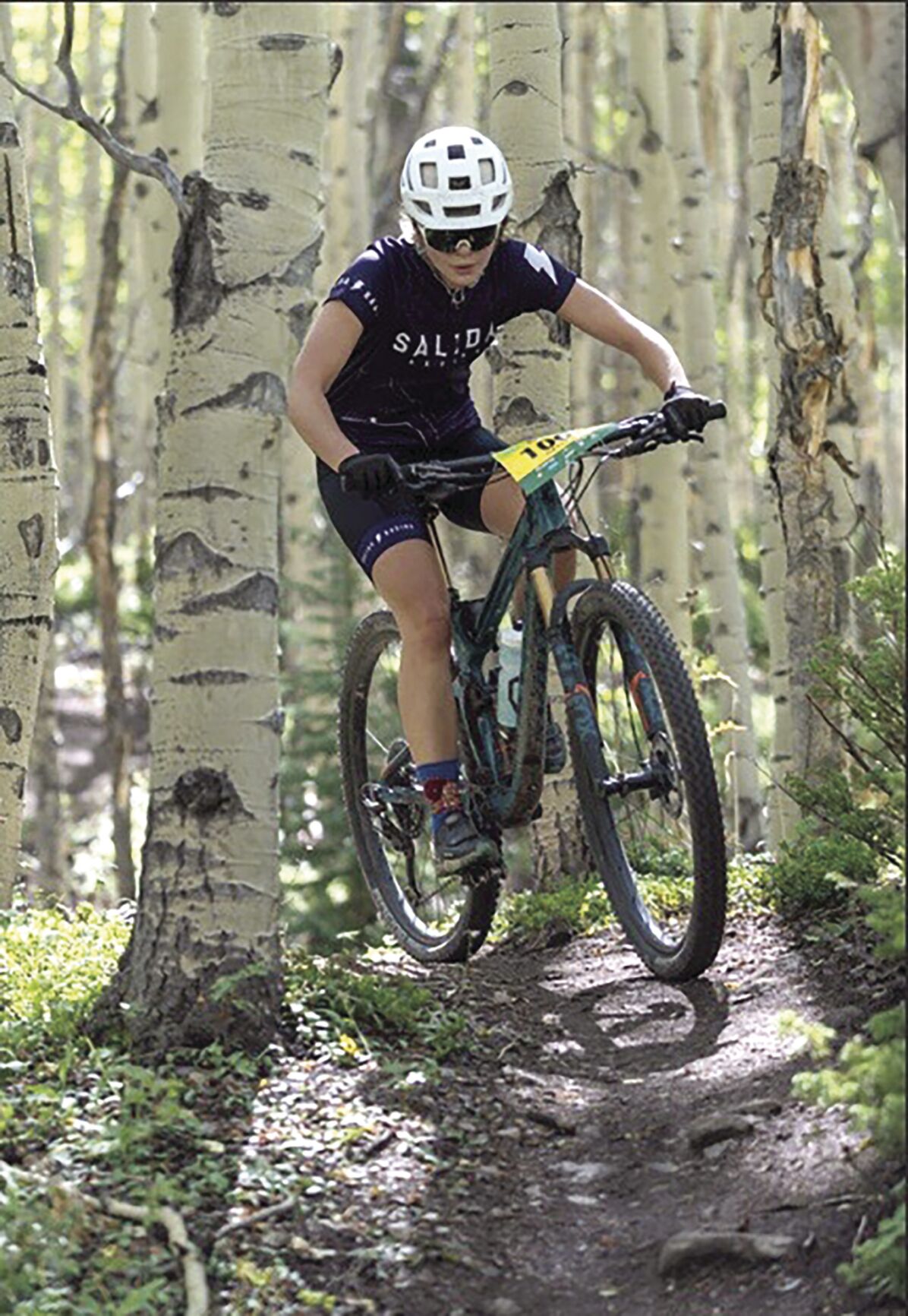 Salida mountain bikers push through weather Sports