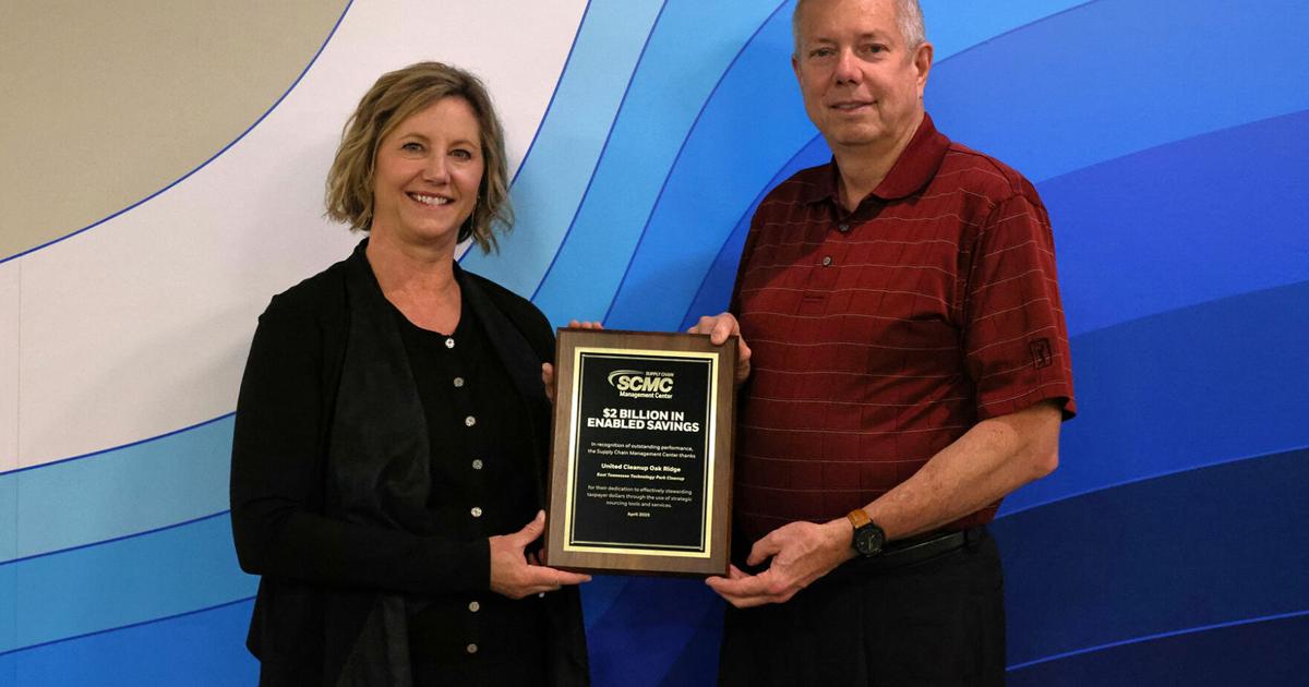Susan Reed Ucor UCOR members recognized for saving DOE money | News | themountainpress.com
